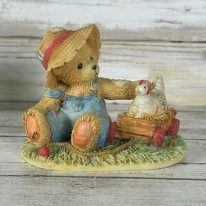Cherished Teddies Henry Celebrating Spring With You Chicken Bear Figurine